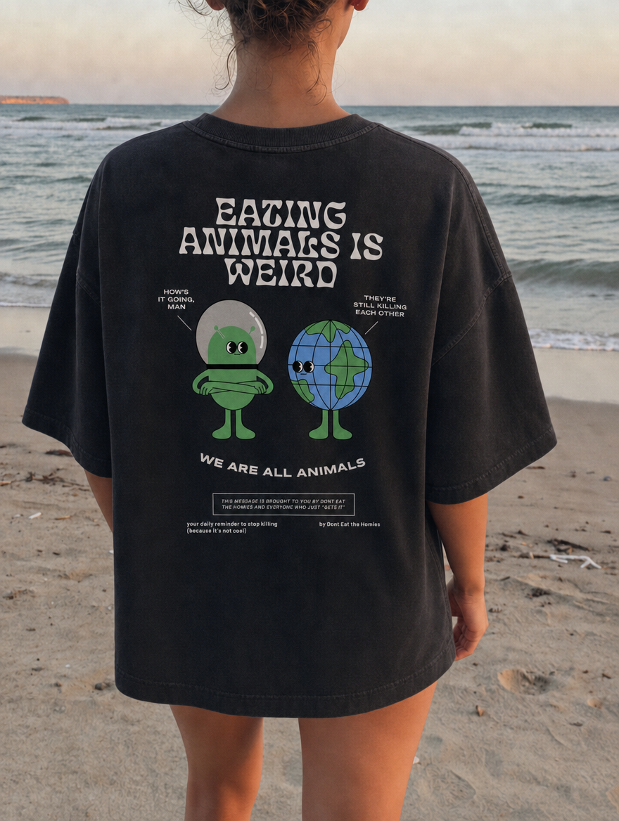 EATING ANIMALS IS WEIRD