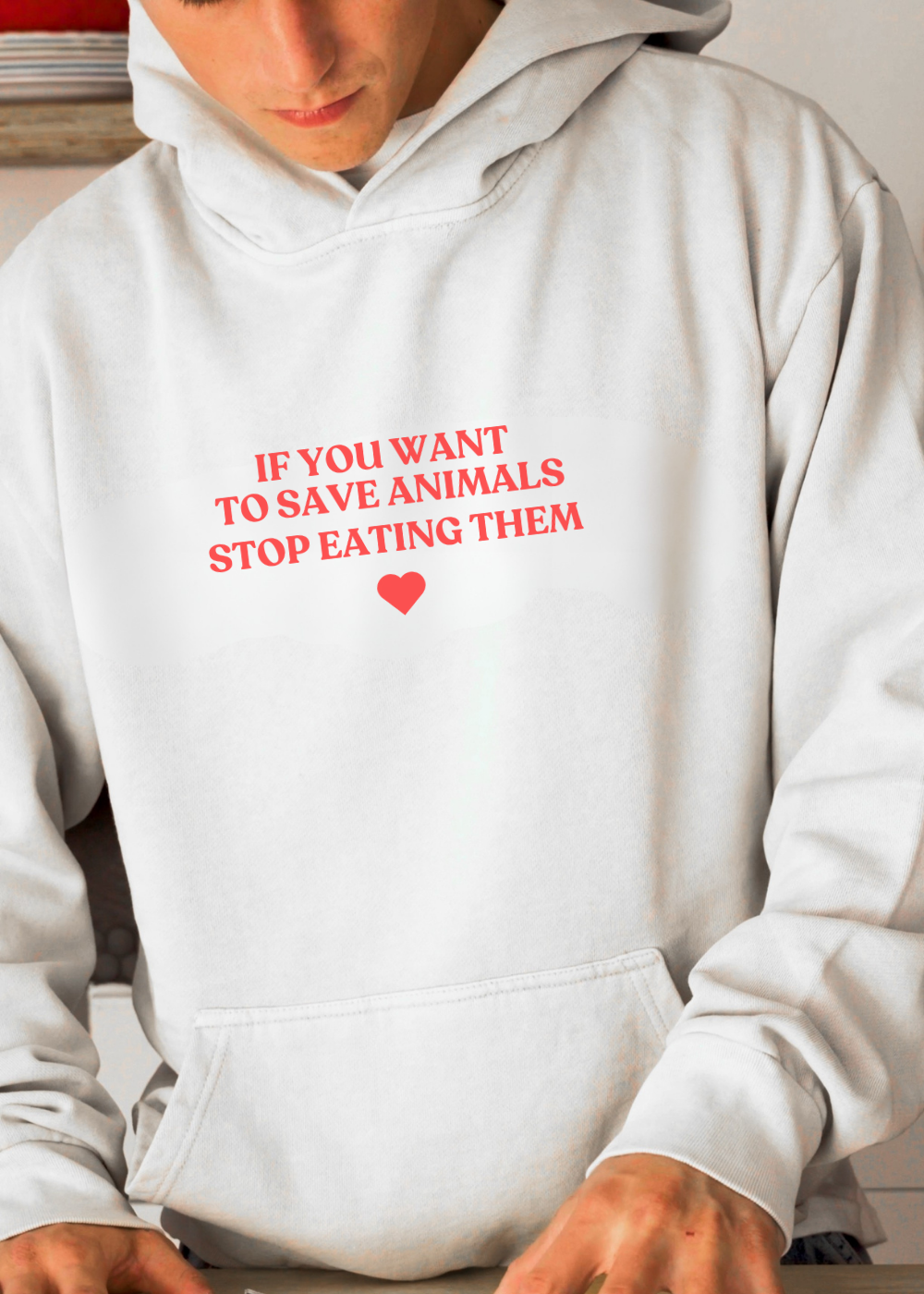 SAVE ANIMALS HOODIE