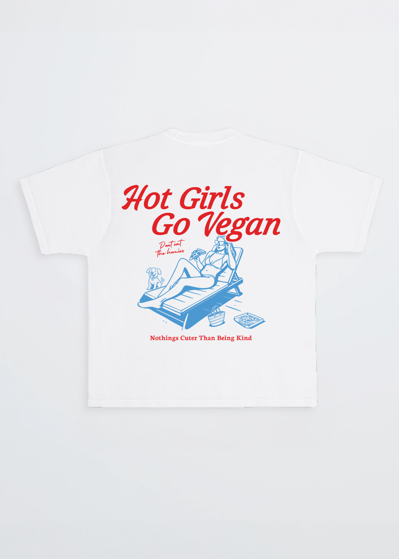 Hot Girls Go Vegan Tee