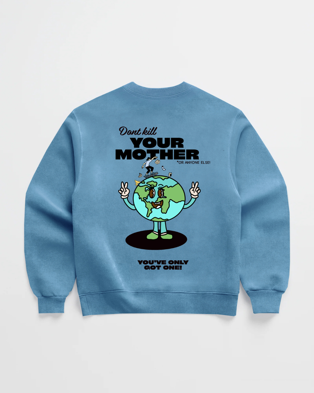 Earth Crewneck - Don't Eat The Homies