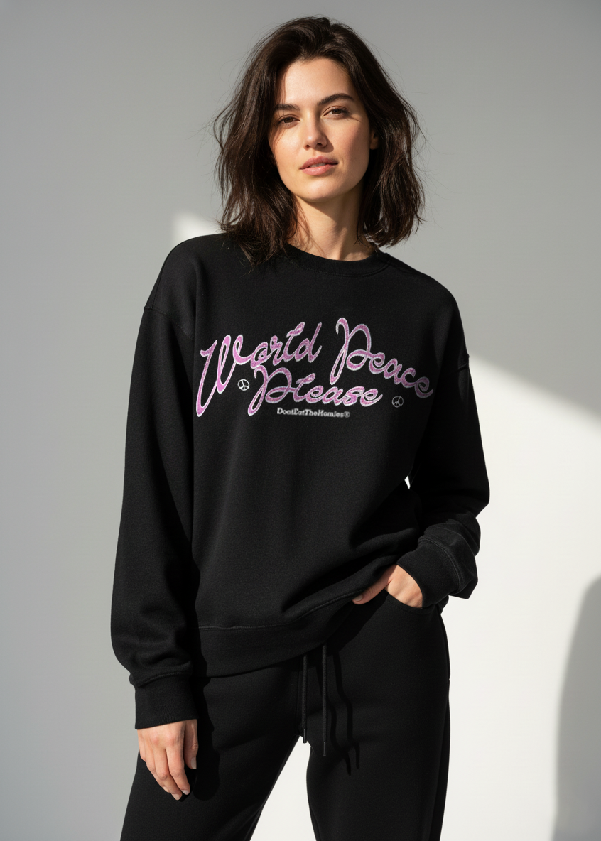 WORLD PEACE CREWNECK