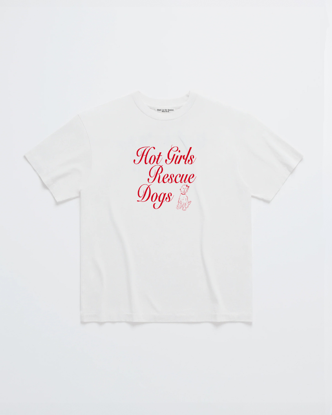 HOT GIRLS RESCUE DOGS TEE