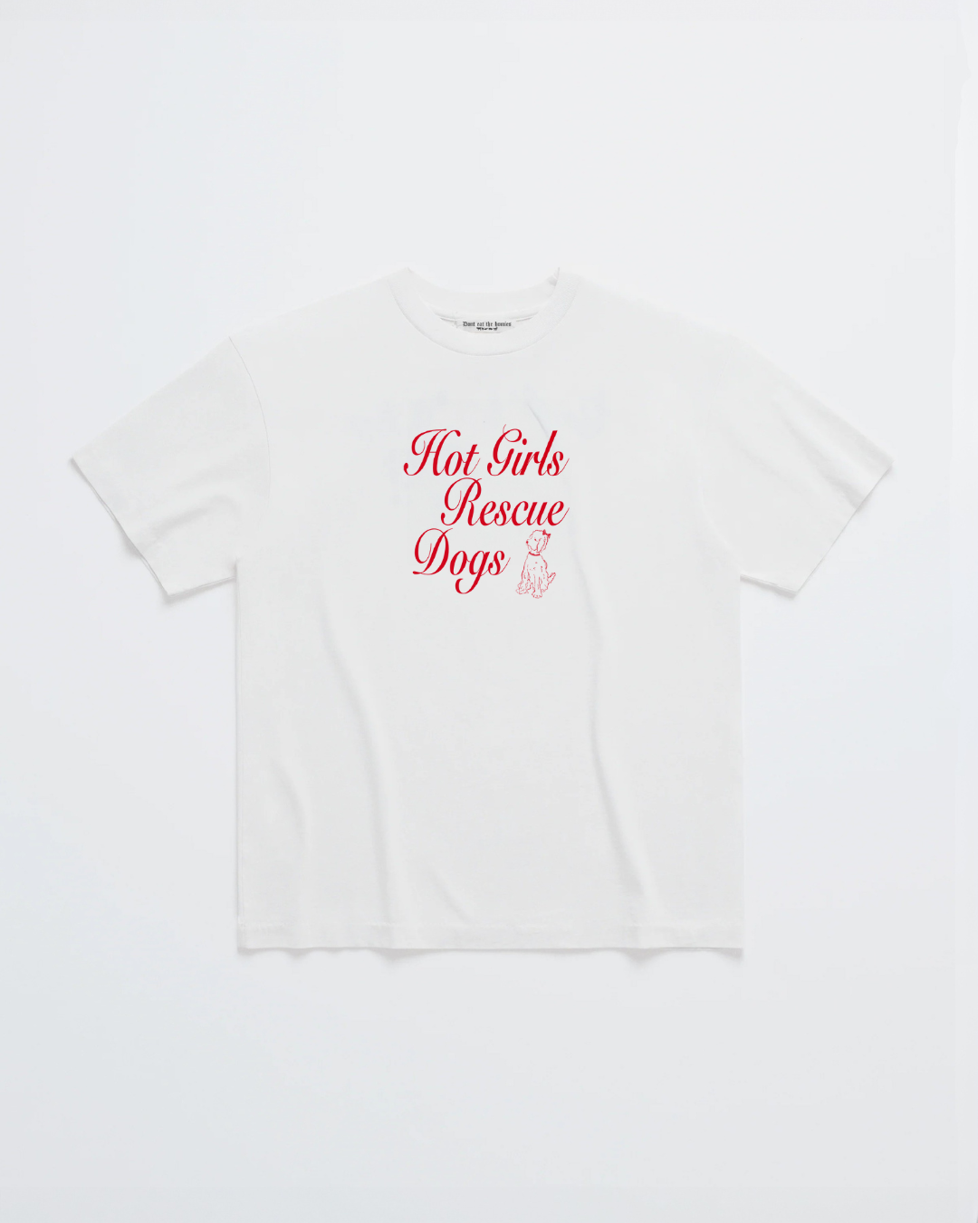 HOT GIRLS RESCUE DOGS TEE