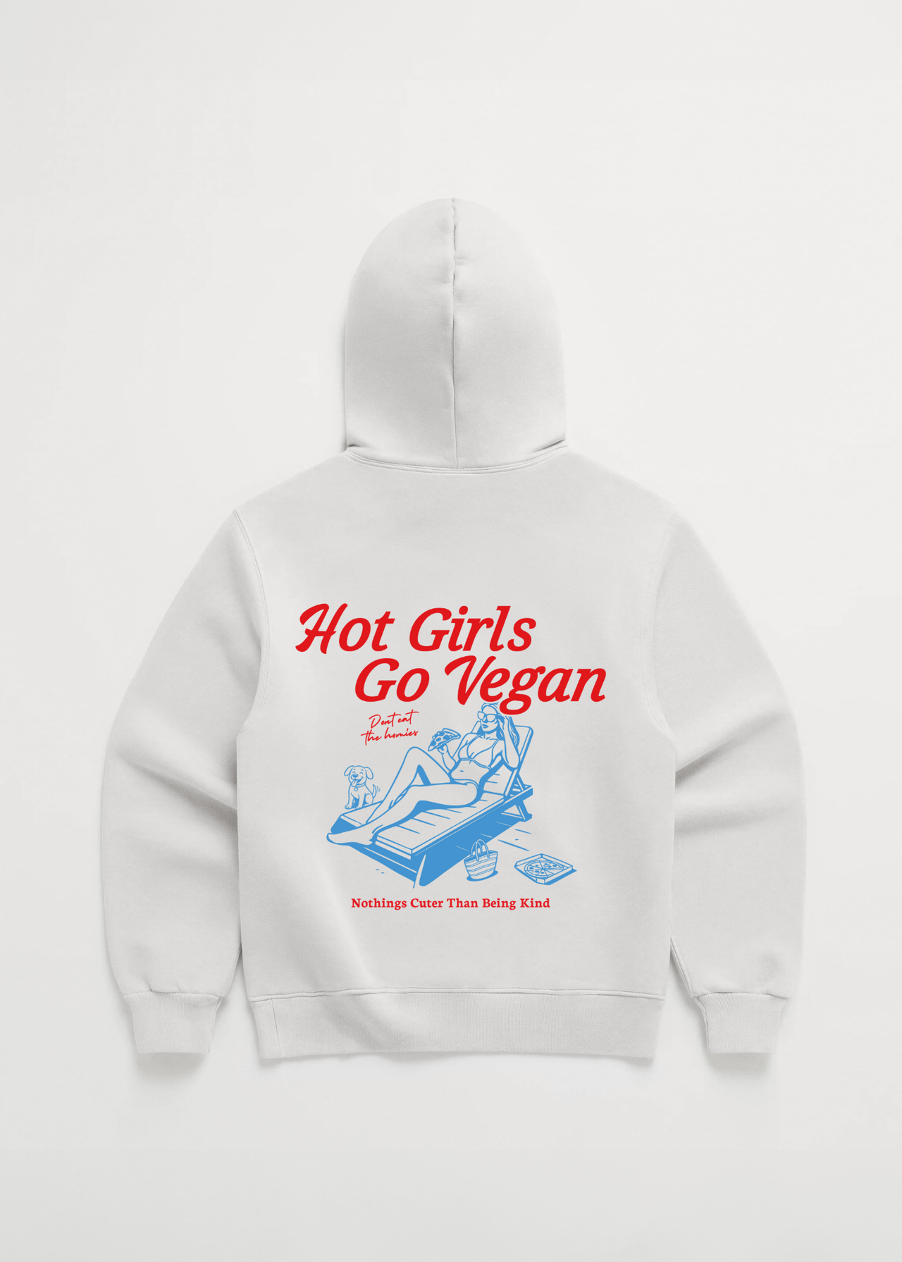 HOT GIRLS GO VEGAN HOODIE