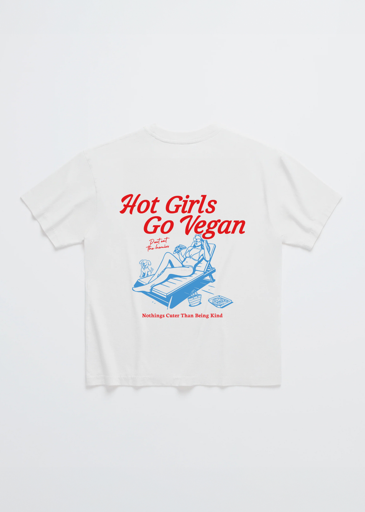 Hot Girls Go Vegan Tee