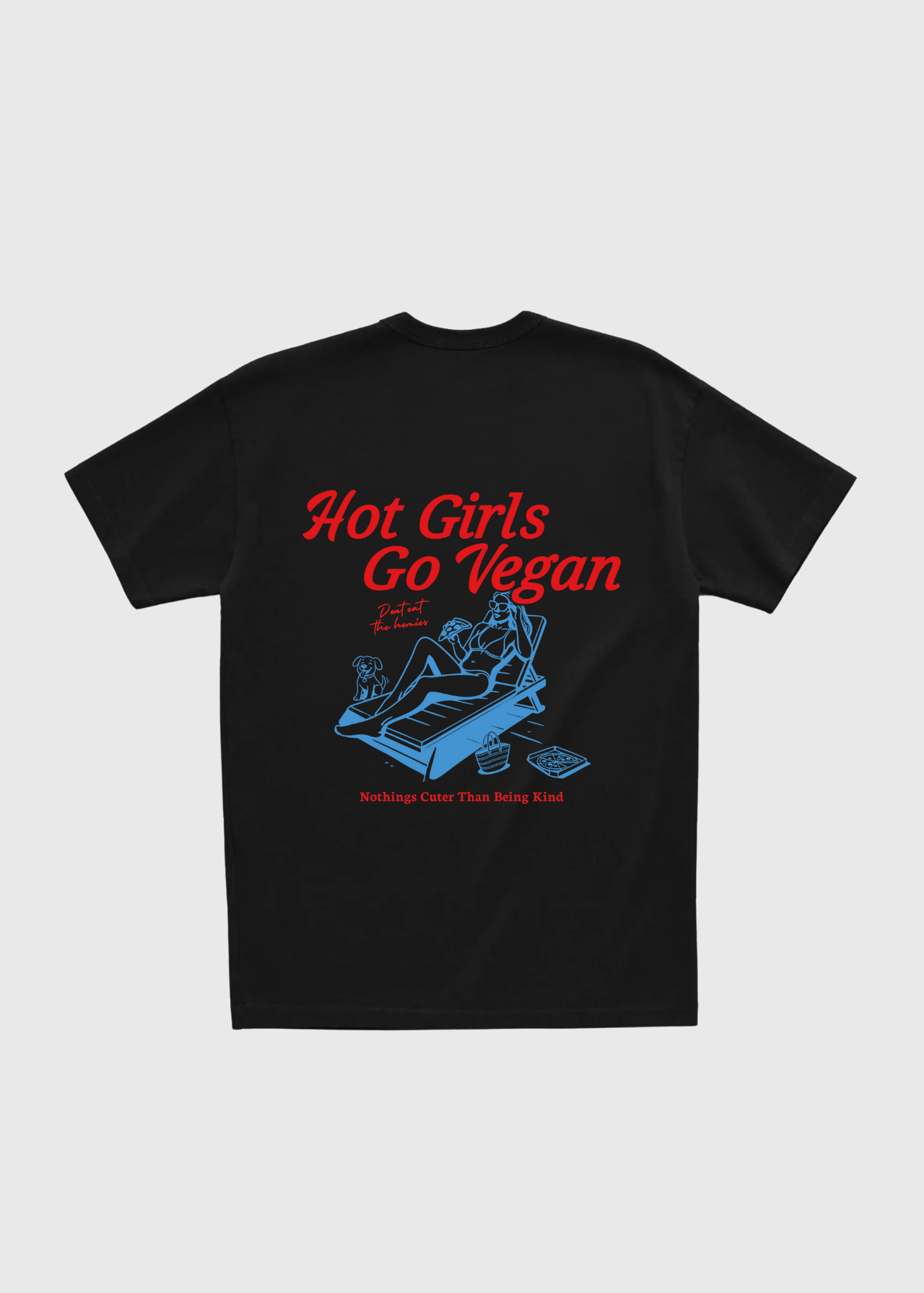 Hot Girls Go Vegan Tee
