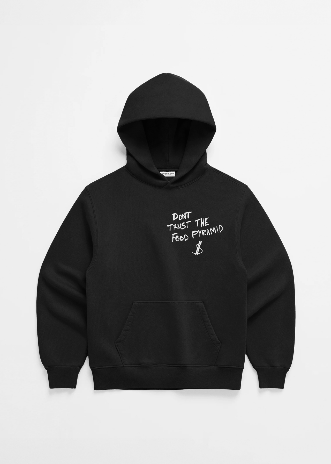 DONT TRUST THE FOOD PYRAMID HOODIE