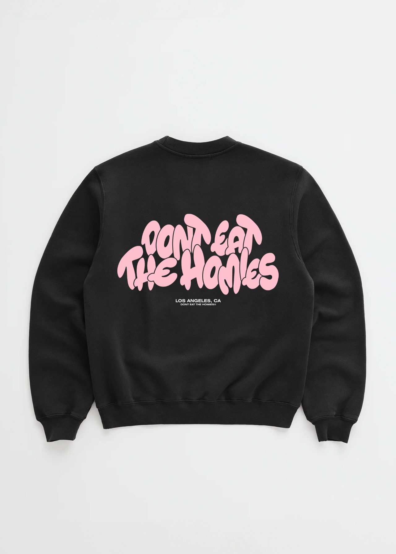 DONT EAT THE HOMIES BUBBLE CREWNECK