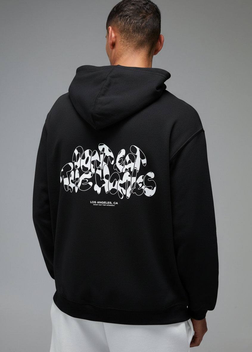 DONT EAT THE HOMIES BUBBLE HOODIE