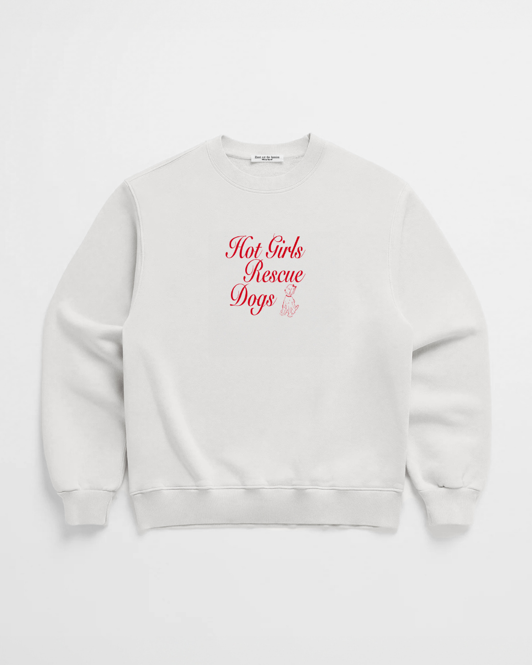 HOT GIRLS RESCUE DOGS CREWNECK