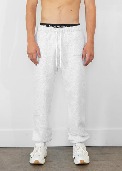 DETH TONAL EMBROIDERED SWEATPANTS