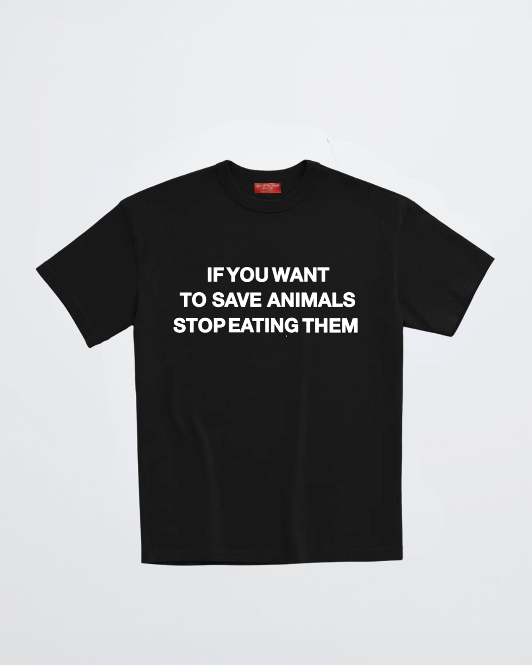 SAVE ANIMALS BLACK TEE