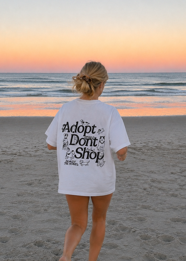 Adopt Dont Shop Tee