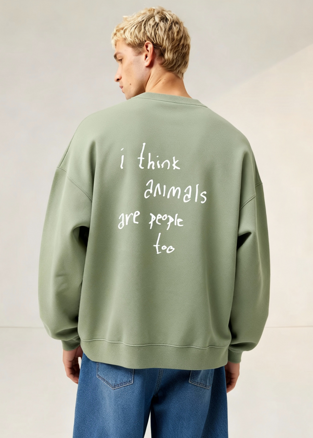 ANIMALS ARE PEOPLE TOO CREWNECK