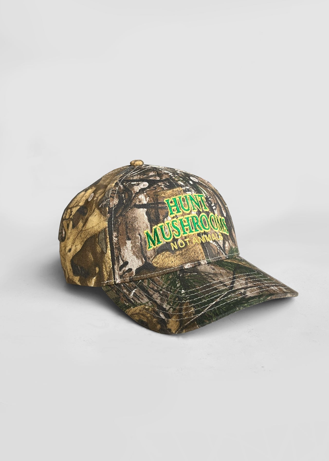 Hunt Mushrooms Not Animals Dad Hat