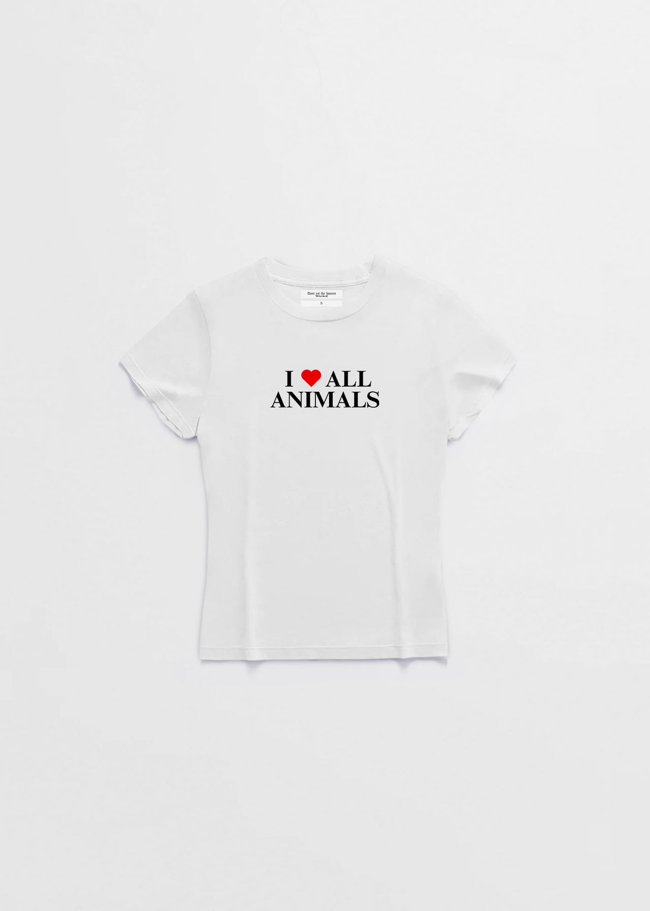 I Love All Animals Baby Tee