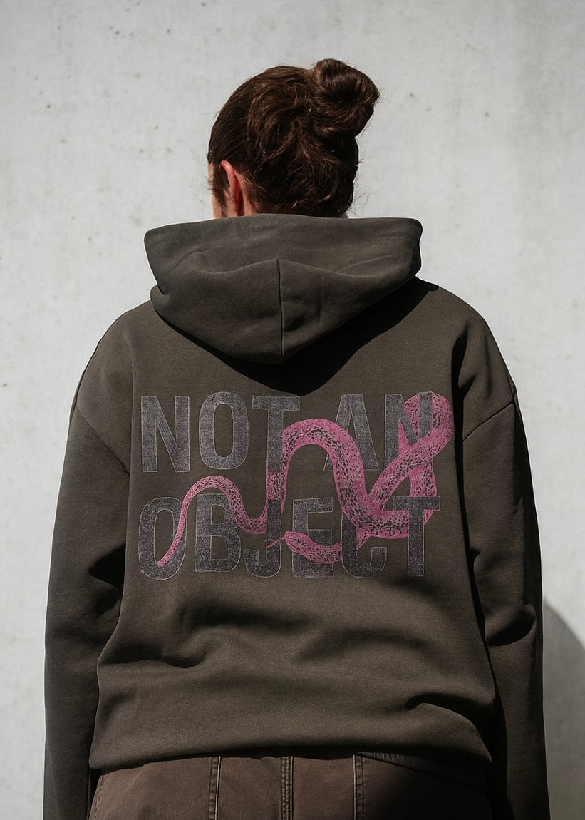 NOT AN OBJECT HOODIE